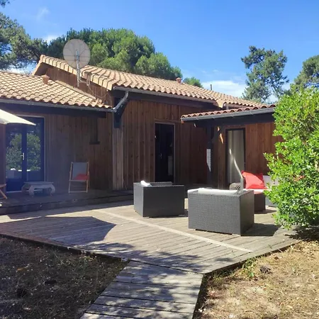 Maison Bois Proche Bassin Ref6 Ferienhaus *
